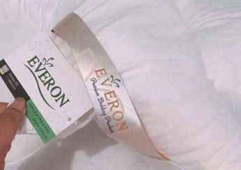 Nhãn mác chăn ga gối đệm Everon chính hãng